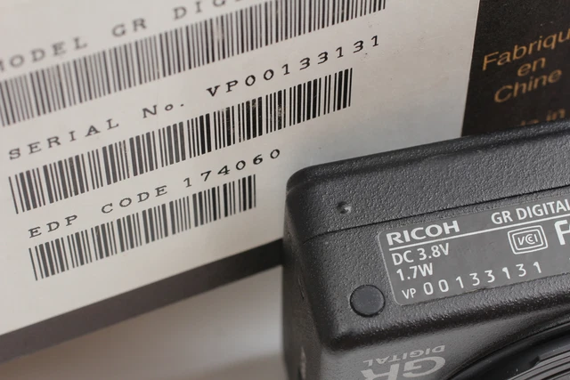 [Top MINT] RICOH GR DIGITAL II 10.1MP Digital Camera Black From JAPAN 9