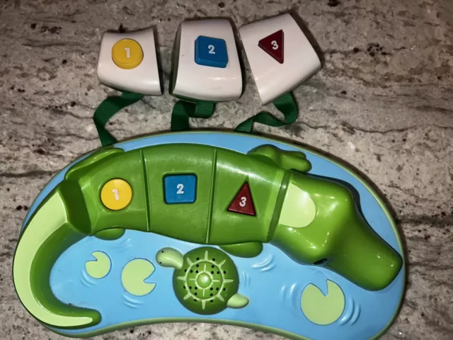Evenflo Triple Fun Jungle Exersaucer Music Shapes Alligator Toy Replacement Part