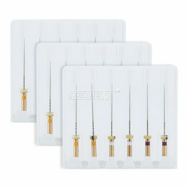 3 X Dental Endo Rotary NITI File X-PATH Engine Root Canal 25mm 13#-19# Assorted