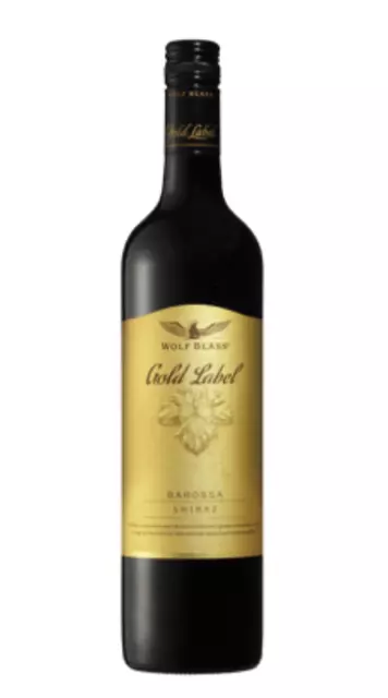 Wolf Blass Gold Label Shiraz Red Wine Barossa Valley SA 2010 (750mL)