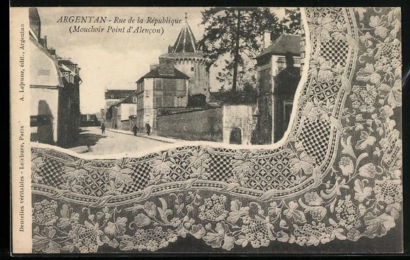 CPA Argentan, Rue de la Republique