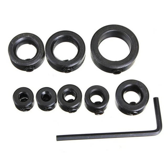 8 pièces / Set butée de profondeur perçage Stop FORET limiteur 3-16mm outils