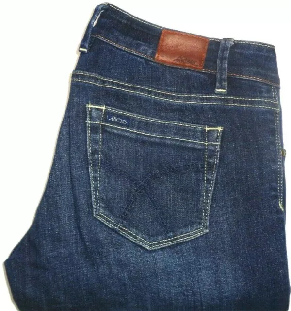 Riders By Lee Womens Size 9 Measured W28 X L33 Bumster Skinny Blue Denim Jeans