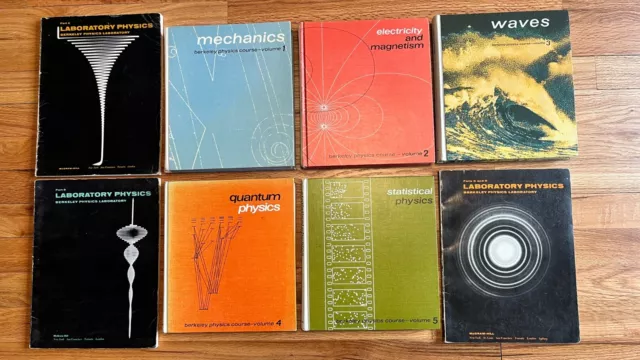 The Classical "Berkeley Physics Course" textbooks, Full 5 Volumes + Lab Manuals