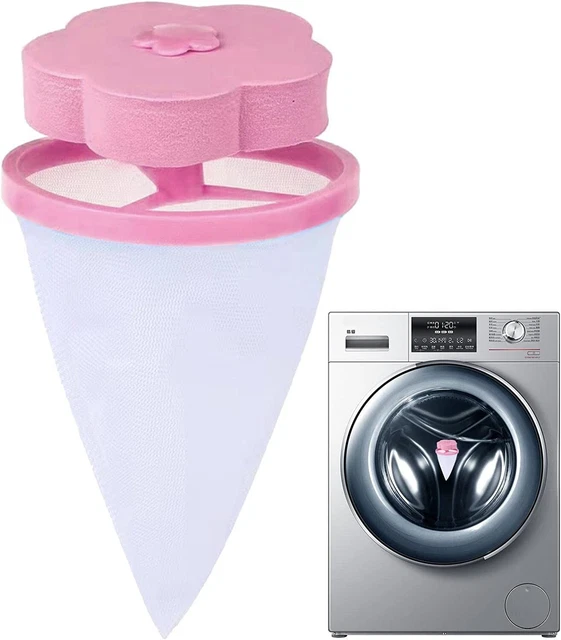 2X Pet Hair Remover Laundry Washing Machine Reusable Cat Dog Fur Lint Catcher