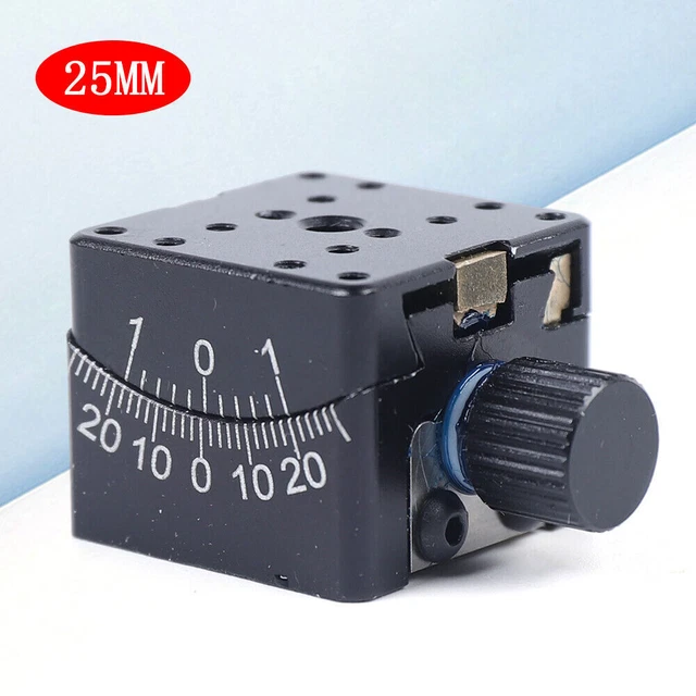 Manual Precise Goniometer Angle Table Guide Rail Opticalc Sliding Table Durable