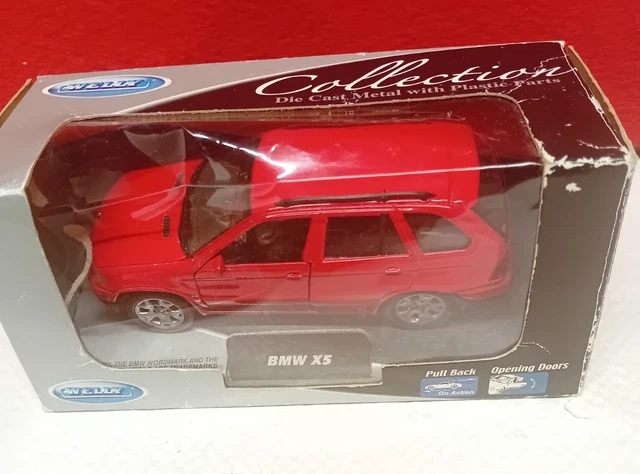 Miniature BMW M1 E26 Orange Welly Nex 1/38 – Modèle 1980, Occasion, Pour Collection