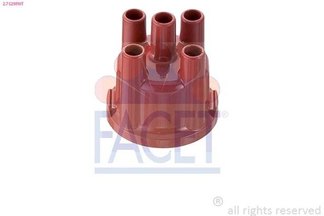 FACET Tappo Distributore Accensione Made in Italy - OE Equivalente 2.7529PHT per AUDI 100 C3