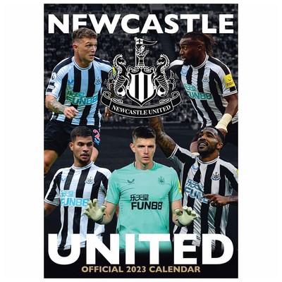 NEWCASTLE UNITED FC 2023 A3 Wall Calendar £10.00 - PicClick UK
