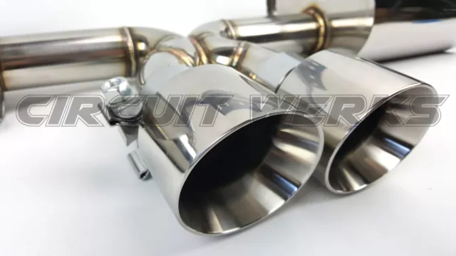 Boxster 986 Porsche Catback Exhaust System V2 Base S 97-04 w/ C Pipes 3.5" Tips