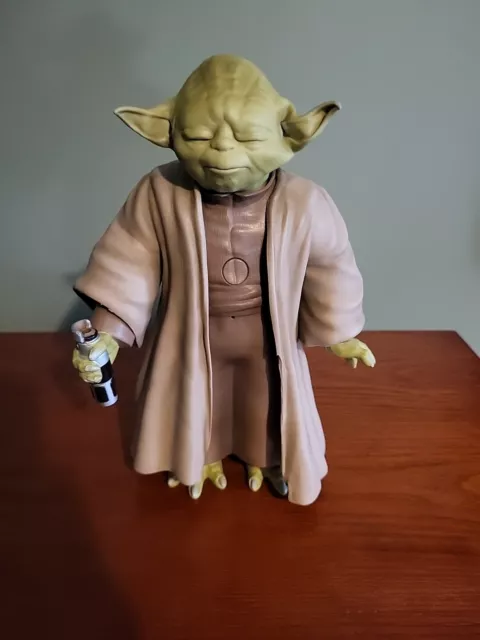 Star Wars Legendary Jedi Master Yoda Interactive Talking Action Figure 11 Inch.