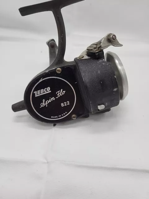 EUC SOUTH BEND Mirage 431A Open Face Fishing Spin Cast Black Reel