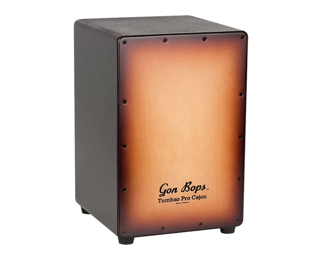 Gon Bops Tumbao Pro Cajon - Burnt Toast Burst - Used