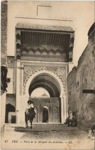 CPA AK MAROC TANGER Porte de la Mosquée des Andalous (31721)