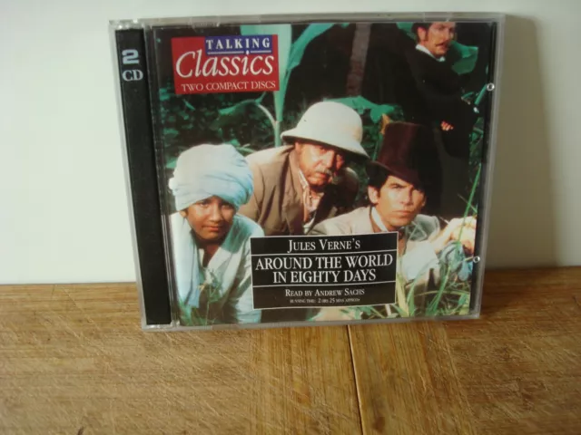 Audio Cd Talking Classics #25 Around The World In Eighty Days - Jules Verne