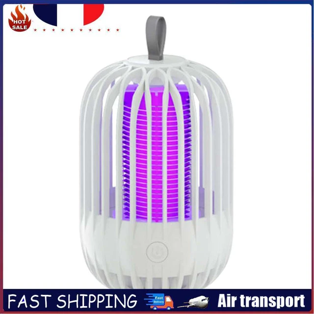Pest Control Lights LED Bug Trap Mute Luring Mosquito Killer Lamp (White)