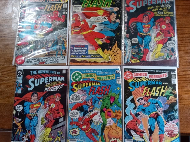 Superman #199 1st Flash vs. Superman Race & 2nd, 3rd, 4th, 5th and Lot of 6 