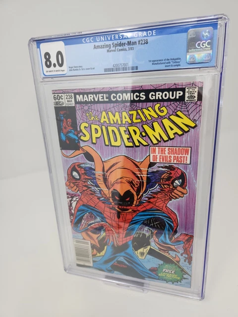 CGC 8.0 Amazing Spider-Man 238 With Tatz OWTW 1st App Hobgoblin Key Marvel Comic