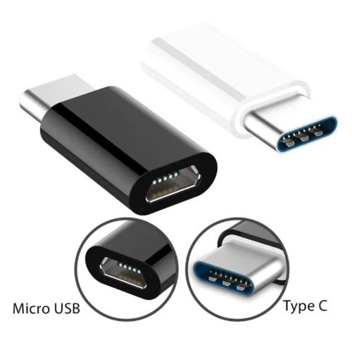 Adattatore USB C a USB:3 Pezzi Tipo C Femmina Tipo a Maschio Adattatore