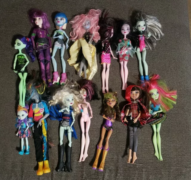 monster high doll lot