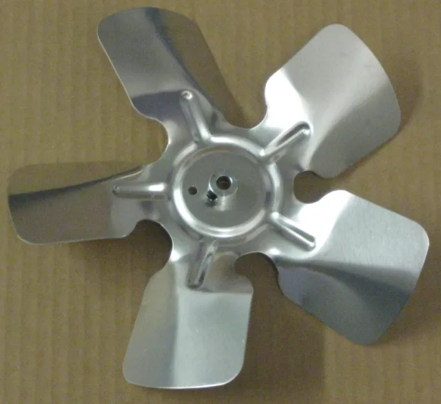 A95131 Metal Fan Blade 9" Diameter 5 Blades 5/16" Bore Hub CW 30 Degree Prop