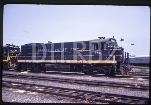 Mz4  Scl Seaboard Coast Line 1701 Original Slide
