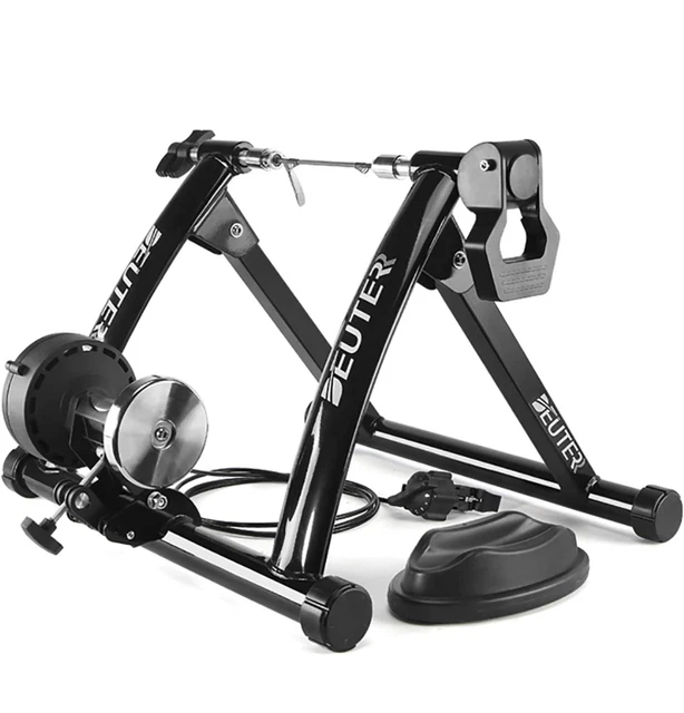 Bike Trainer Magnetic Bicycle Stationary Stand for Indoor Exercise Riding, 26-29