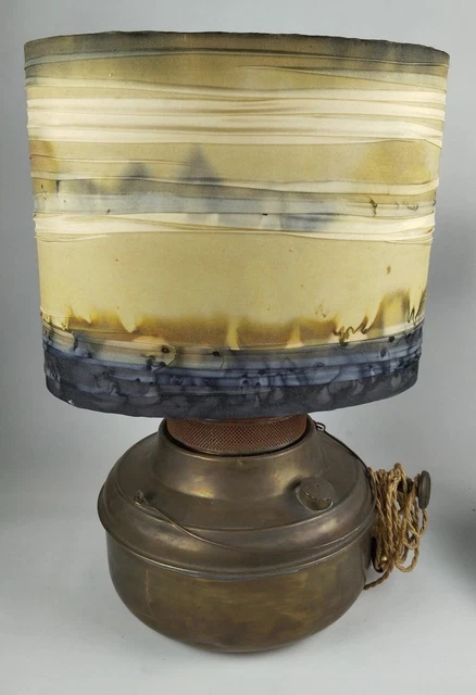 ANCIEN PETIT RECHAUD A Petrole En Acier Peint En Noir EUR 23,00