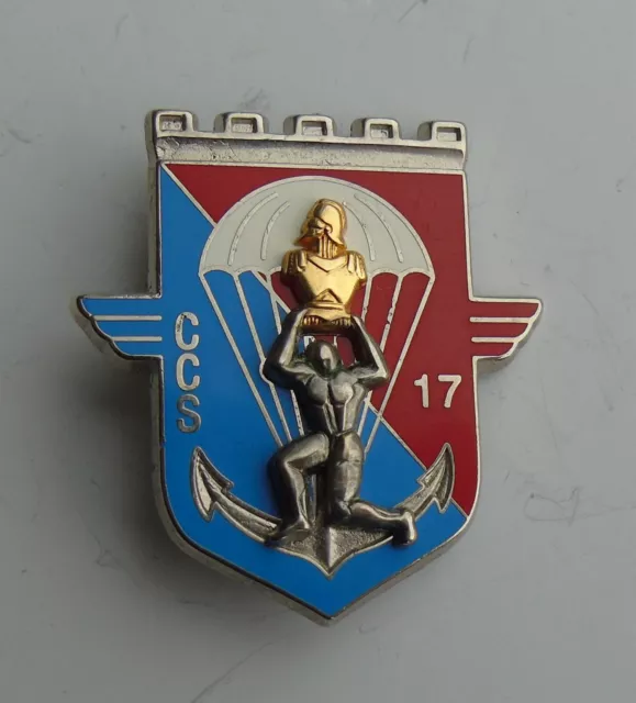 French Army 17e RGP Parachute Engineer Regiment CCS Badge/Brevet