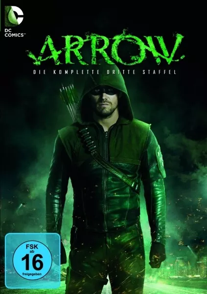 Arrow: Staffel 3 - Stephen Amell,Katie Cassidy,David Ramsey  5 Dvd New