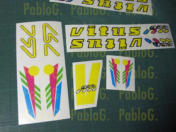 Vitus 797 vinyl decal set sticker vinyl adesivi autocollant ステッ