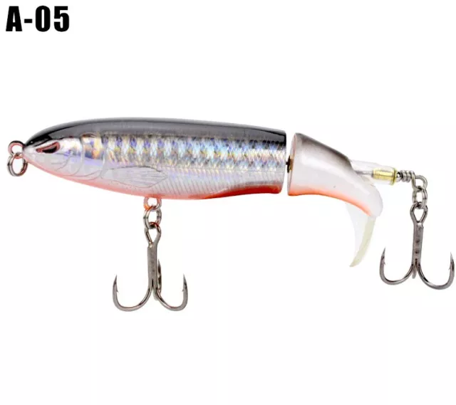 Fishing Lure Whopper Plopper Topwater Angelköder Künstlicher Köder Hecht A-05