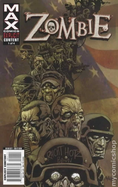 Zombie #1 VG 2006 Stock Image Low Grade