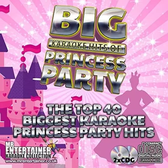 Mr. Entertainer Big Karaoke Hits: Princess Party Book Type:Audio Cd