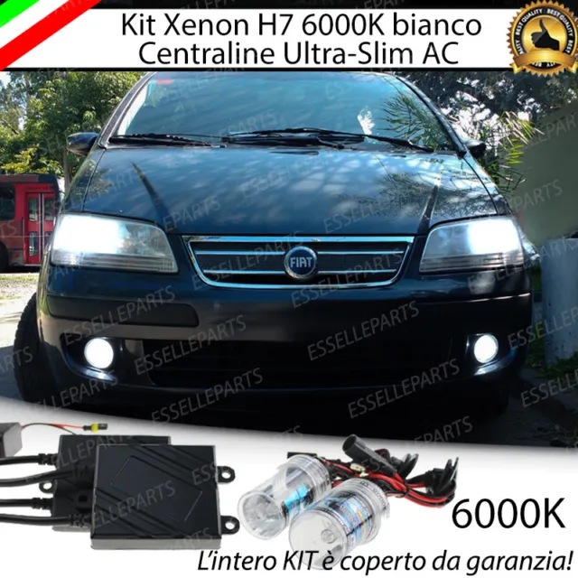 Kit Xenon Xeno H7 Ac 6000K 35W Specifico Fiat Multipla No Error Con  Garanzia