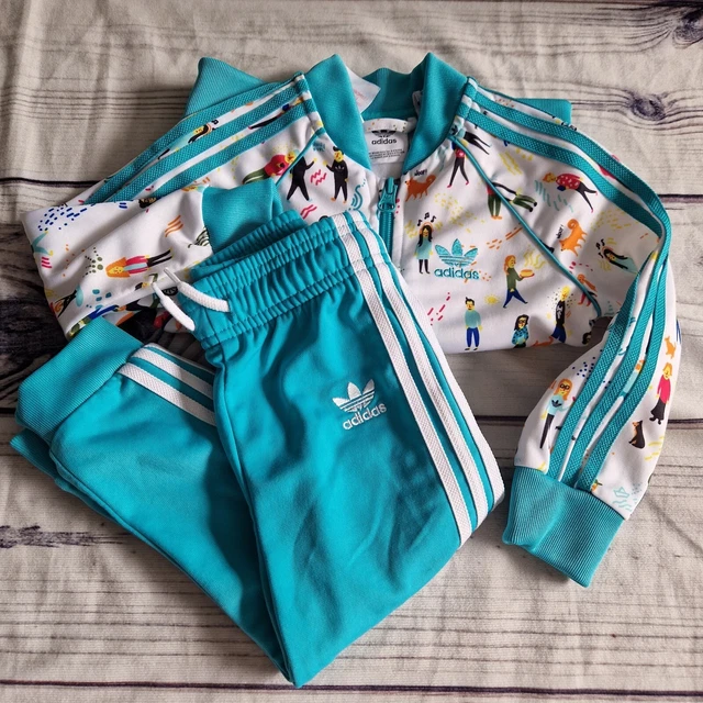 Adidas Originals tuta neonata stampa età 18-24 mesi