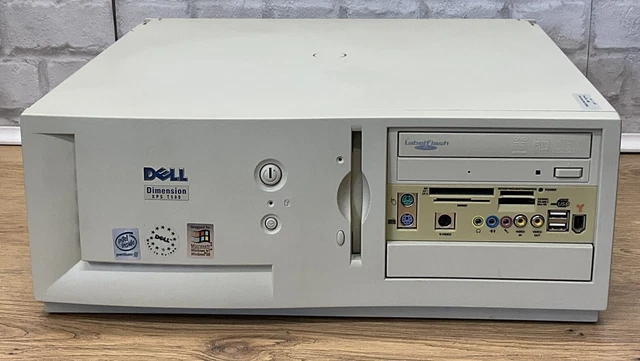 NICE VINTAGE DELL DIMENSION XPS T500 Desktop PC P3 500MHz XP - Working ...