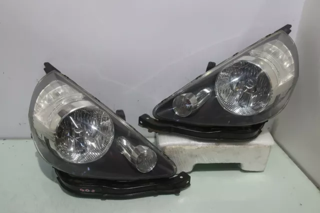 JDM 06 Fit For Honda Fit Jazz GD1 GD3 L15A Front Xenon HID Headlights Lights