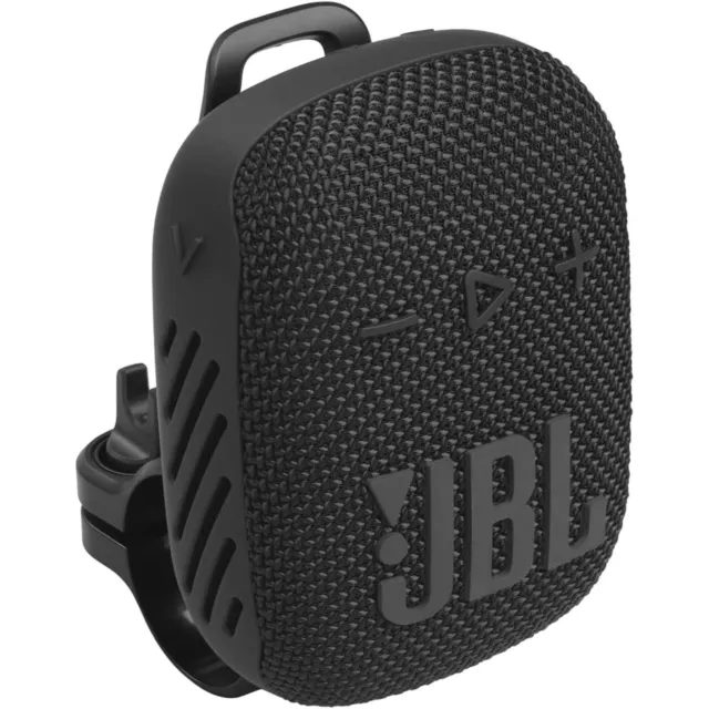 JBL Wind 3S Portable Waterproof Bluetooth Handlebar Speaker & USB Charging Cable