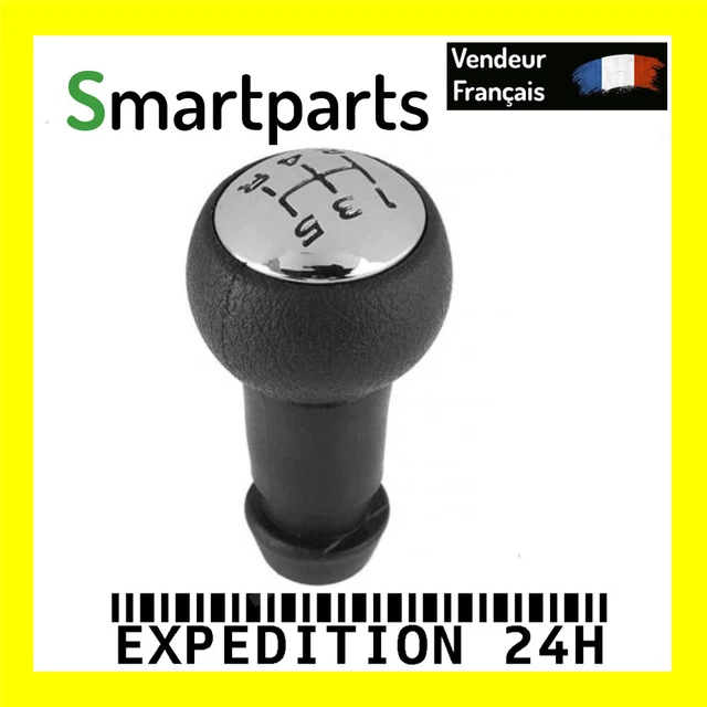 Pommeau 5 Vitesses Noir ABS Pommeau De Levier De Vitesse 5 Vitesses - Compatible Peugeot 106, 206, 306, 406, 107, 207, 307 Pommeau De Vitesse 406 - Foto 5