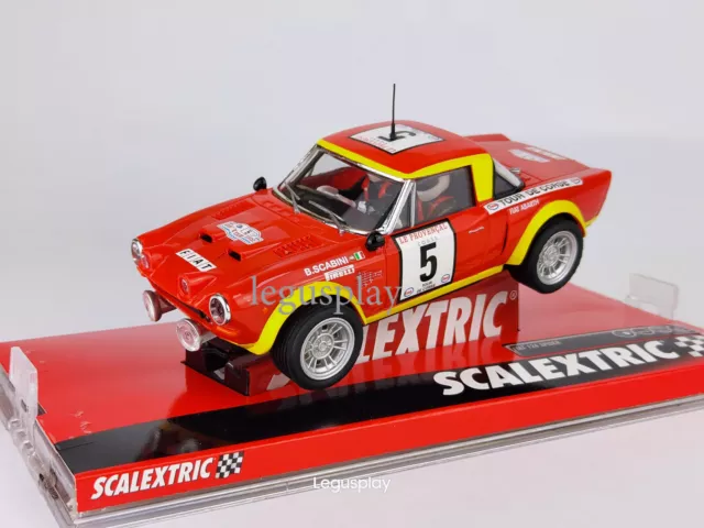 Slot car scx scalextric A10220S300 Fiat 124 Abarth Spider Bacchelli-Scabini''