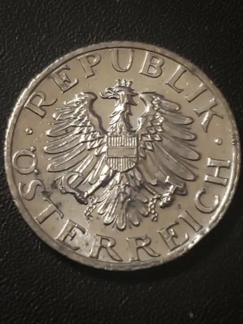 Austia 1992 5 groschen  zinc  19mm  circulated coin...