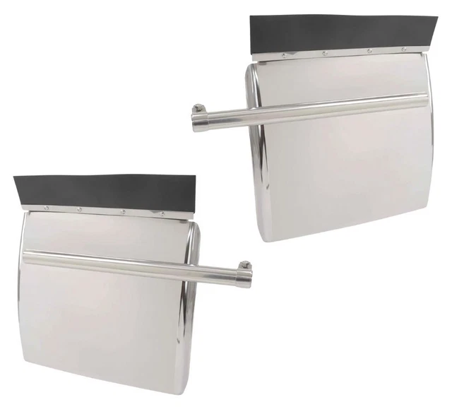 Loderas Para Camion CHDT66 Quarter Fenders For Semi Truck, 24" X 24"Semi Truck Quarter Fenders W/Round Tube Arm And All Hardware Included, Right And Left Semi Quarter Trailer Fenders Single Axle - Foto 12