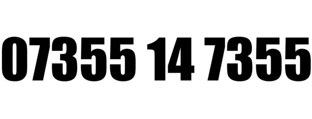 Gold Vip Business Easy Memorable Mobile Phone Number Platinum Sim 7355 7355 2