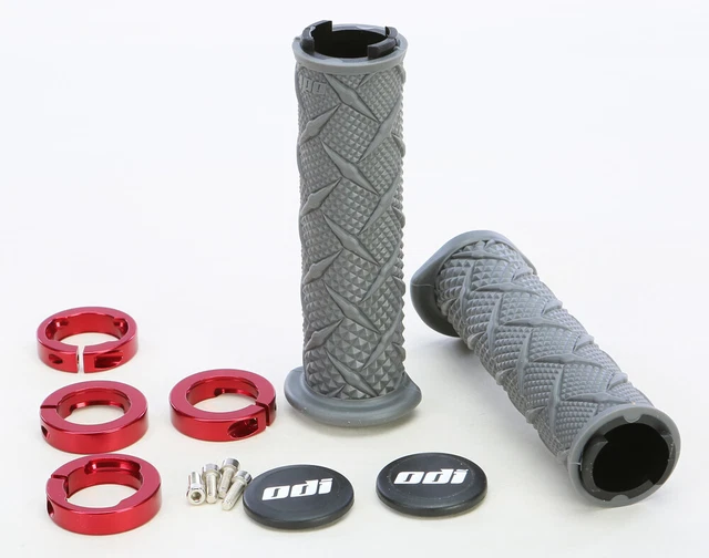 ODI J30XTH-R Atv X-Treme Lockon Grip Red Made in USA