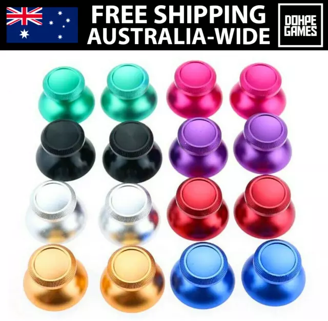 Chrome PS4 Thumb Sticks Metal Analog PlayStation 4 Controller Thumbsticks Grips