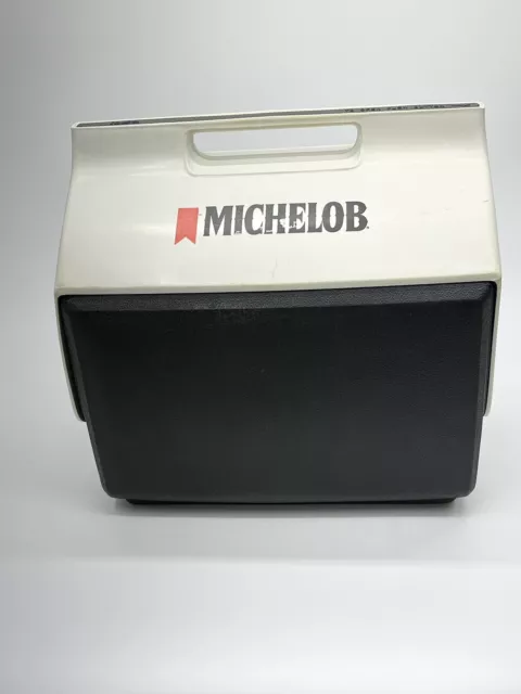 Vintage 1986 Michelob Beer Igloo Large Igloo Cooler Black HARD TO FIND!