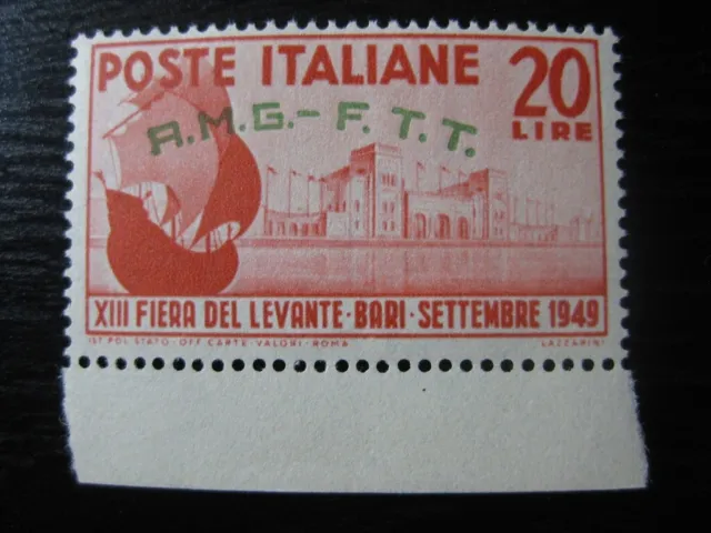 TRIESTE ITALY Sc. #52 scarce mint AMG FTT stamp! SCV $11.50