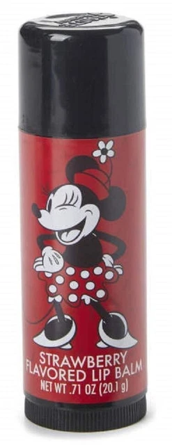 Disney Minnie Mouse and Friends HUMONGOUS Strawberry Flavored Lip Balm .71 oz 2