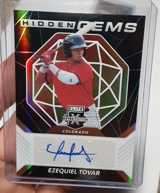 20 LOT EZEQUIEL Tovar W 2021 EEE Hidden Gems Auto 3 2023 BL Rainbow 15